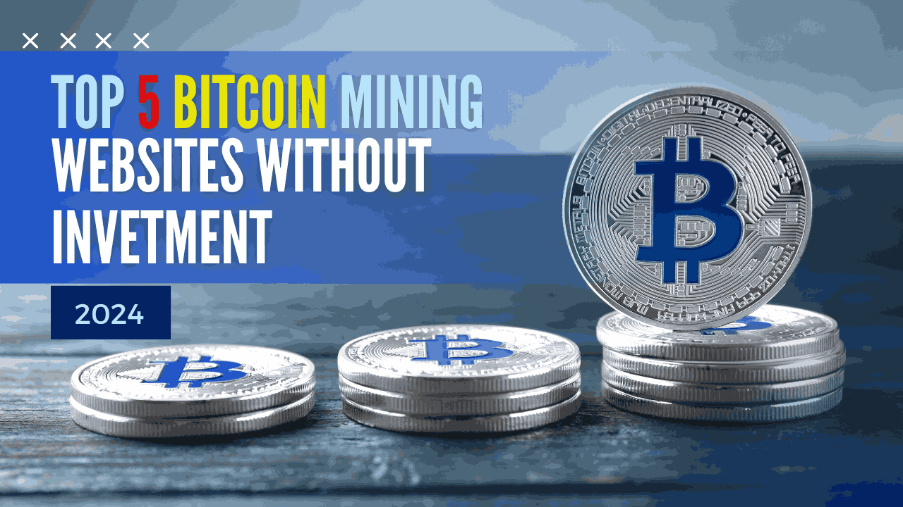 5 Free Bitcoin mining sites without investment